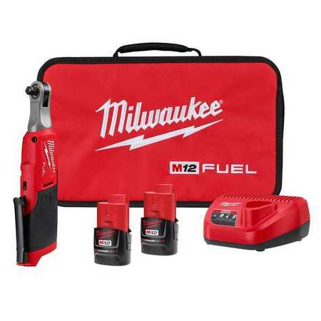 Milwaukee Tool M12 FUEL 3/8 in. High Speed Ratchet Kit 2567-22