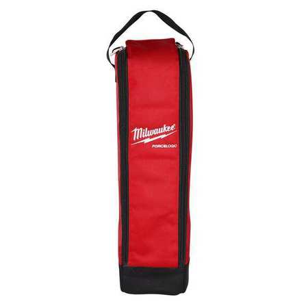 MILWAUKEE TOOL Crimper Carrying Case, Red/Black, Nylon, 3 Pockets 48-22-8277