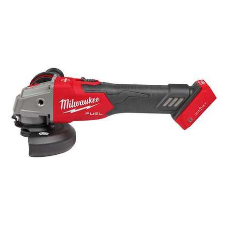 Milwaukee Tool M18 FUEL 4-1/2 in. / 5 in. Braking Grinder with ONE-KEY with Lock-On Slide Switch (Tool Only) 2883-20