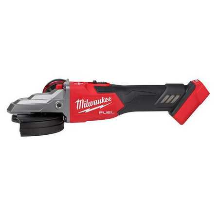 MILWAUKEE TOOL M18 FUEL 5 in. Flathead Braking Grinder with Lock-On Slide Switch (Tool Only) 2887-20