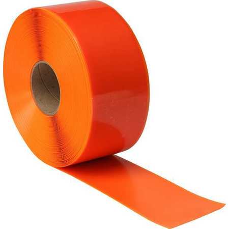 BRADY Floor Tape, Orange, 4 inx100 ft, Roll 170032