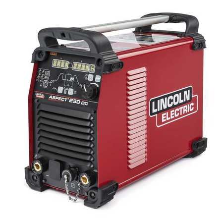 LINCOLN ELECTRIC TIG Welder, Aspect 230 DC Series, 120 V, 208 V, 230 V, 460 V K4346-1