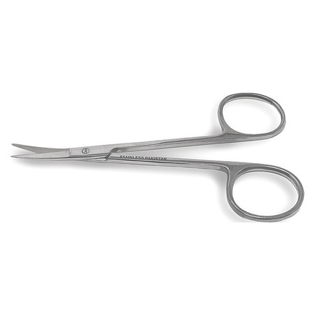 CYNAMED Premium Iris Lab Scissors, 4.5", Curved CYZR-0379