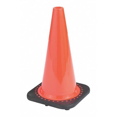 JAYDEE BOEN Safety Cone, Orange, Non-Reflective, 18" TC-18