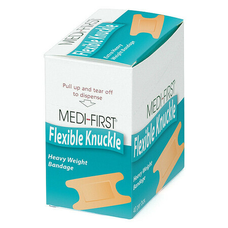 Medi-First Bandage, Fabric, Box, 2 In L, PK40 61678