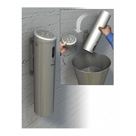 COMMERCIAL ZONE PRODUCTS Smoker Outpost Swivel Wall-Mount, Silver 712107