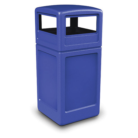 Commercial Zone Products 42 gal Trash Can, Blue 73290499