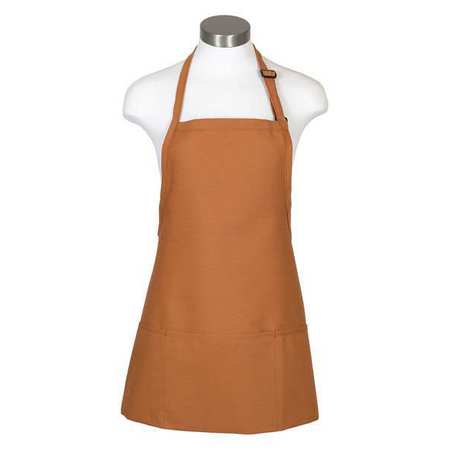 FAME FABRICS Apron, 3-Pocket Bib, F10, Nutmeg 18170