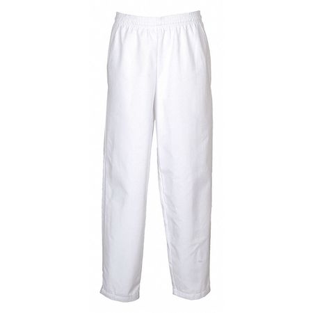 FAME FABRICS Chef Baggie Pant, White, C15, MD 81130