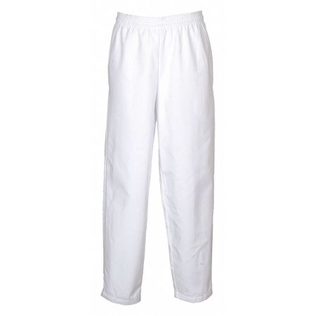 FAME FABRICS Chef Baggie Pant, White, C15, 4X 82684