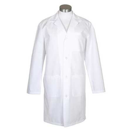 FAME FABRICS Lab Coat, Male, White, L2, LG 82534