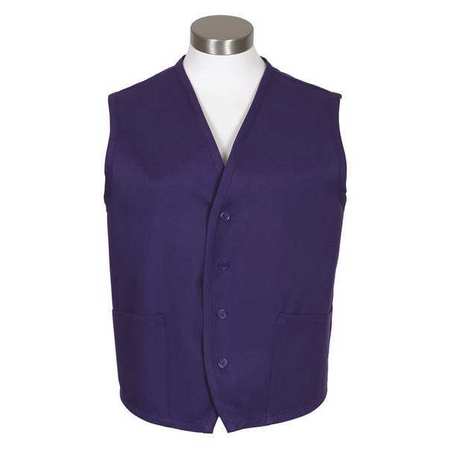 FAME FABRICS Vest, 2 Pocket, Purple, V65, LG 83338