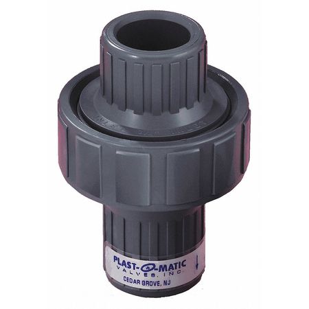 PLAST-O-MATIC Air Release Valve, Vitn, Threadd, PVC, 1/2" ARV050VT-PV