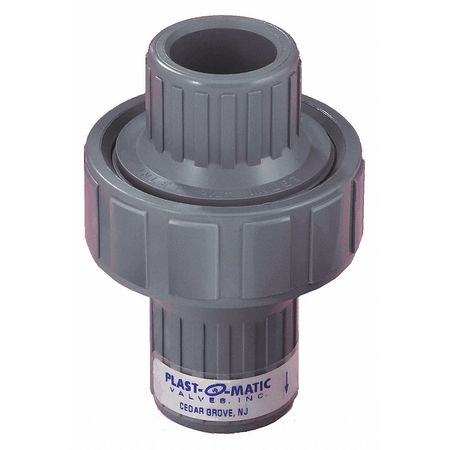 Plast-O-Matic Air Release Valve, CPVC, 1/2", Fkm, Threaded ARV050VT-CP