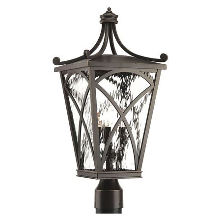 PROGRESS LIGHTING Cadence Three-Light Post Lantern P6442-108