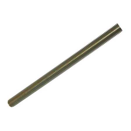 All America Threaded Products Threaded Rod, 3/4"-10, Alloy Steel, Zinc Yellow Finish 36175