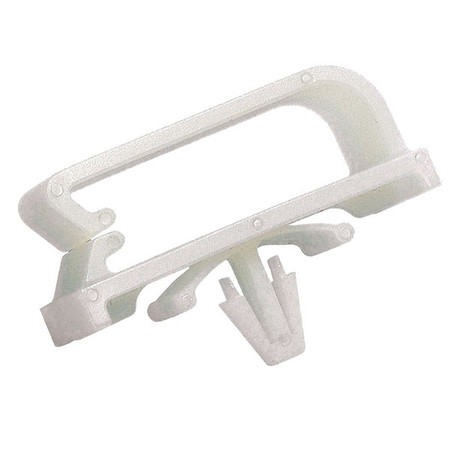 PANDUIT Wire Clip, 0.75" Bundle, White, PK50 BECP75H25-L