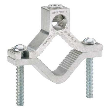 PANDUIT Al Grnd Clamp, Dual Rated, #6-250 GC-22A-4