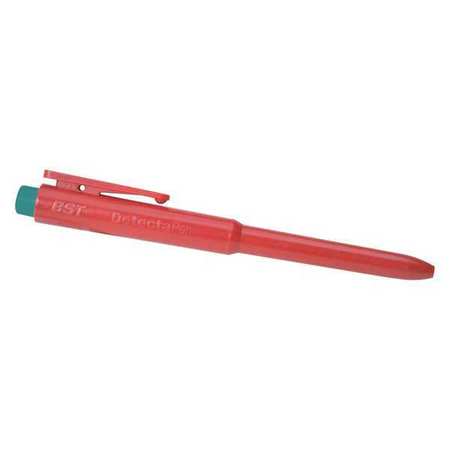 DETECTAPRO Pen, Retractable, Metal Det, Red/Green, PK25 RJPENRDGN