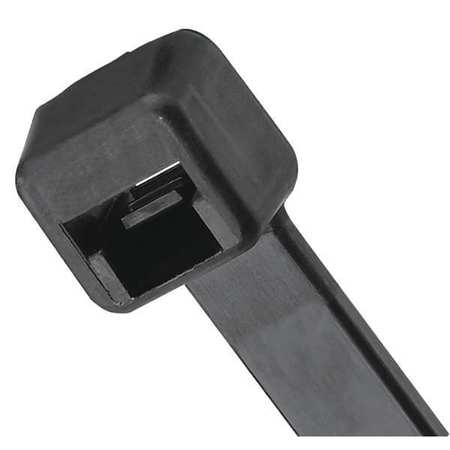 PANDUIT 30-39/64" L, 0.35" W, Black Plastic Cable Tie, Package quantity: 50 PLT8H-L0