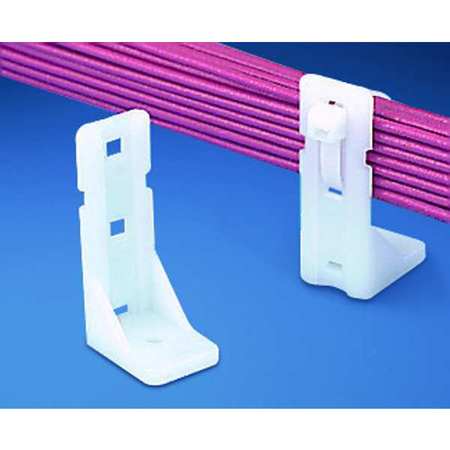 PANDUIT Cable Tie Mounts, Screw Applied, PK100 PP2S-S12-C
