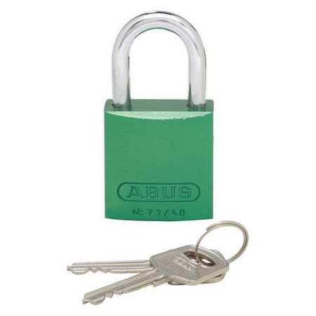 PANDUIT Safety Lockout Padlock, Body Color: Green PSL-7GR