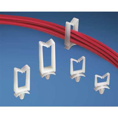 PANDUIT Wire Clip, Clip Accessory, Nylon VWS3775-C