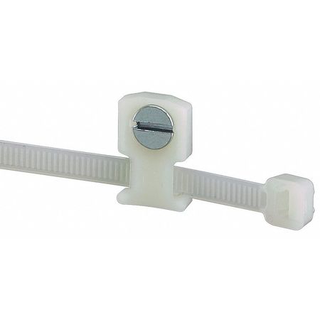 PANDUIT Cable Tie Mount, Screw Applied, PK100 LPMM-S2-C