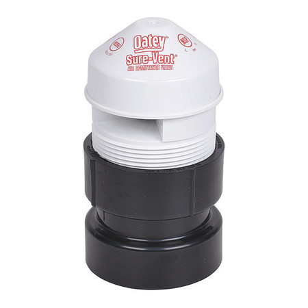 Oatey Sure-Vent, 1.5-2", ABS, 20 Dfu 39018