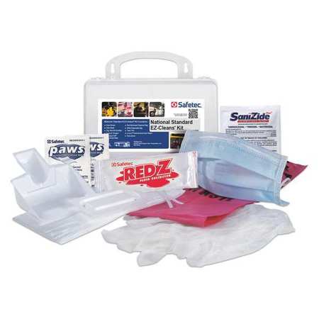 MEDI-FIRST Body Fluid Clean Up Kit, Plastic Case 89701