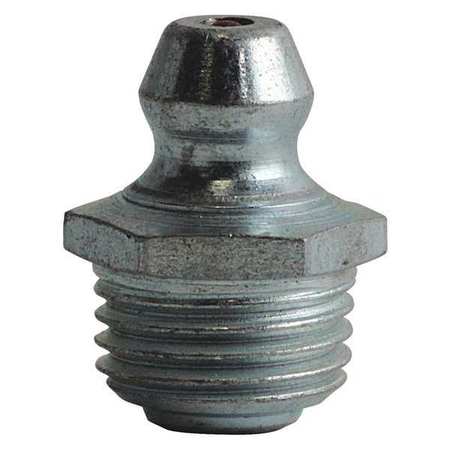 ALEMITE Grease Fitting Zerk, 10mmx1 Taper Thread A2109