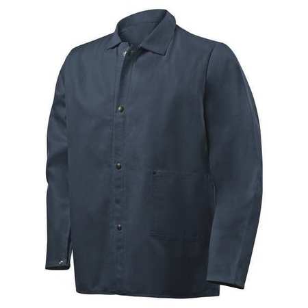 Steiner Cotton Jacket, Flame Resist, 30", Blue, M 1060-M