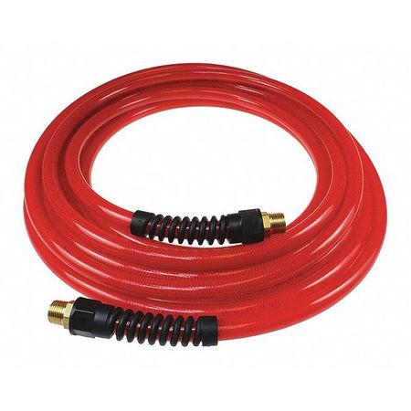 COILHOSE PNEUMATICS Flexeel Hose 3/8" ID x 100 Transparent Red CO PFE61006TR