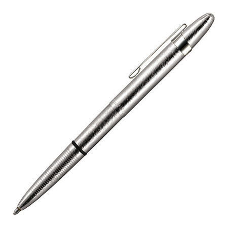 Fisher Space Pen Classic Pen, Brass, Chrome, Pocket Clip 400CL