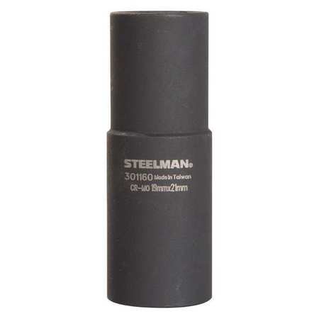 STEELMAN 1/2" Drive Impact Socket black oxide 301160