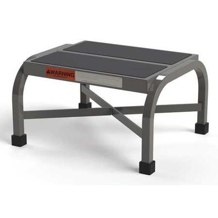 Ega Heavy Duty Step Stool, Non-Slip Vinyl Step, 16"W x 14"D Platform, 10.5"H, 350 lbs. Capacity RSS