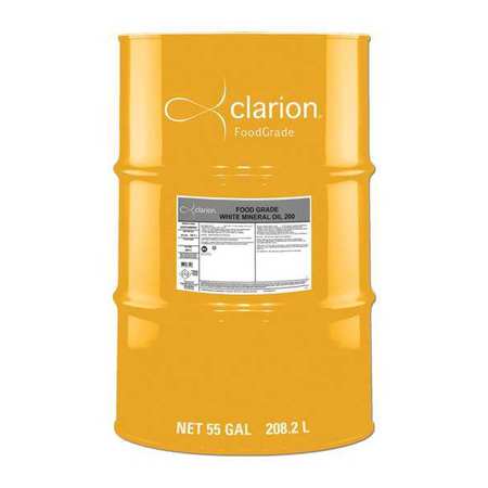 Clarion 55 Gal. Food Grade White Mineral Oil 200 633512009001