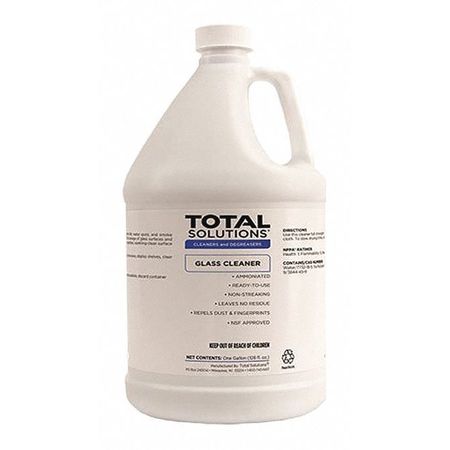 TOTAL SOLUTIONS 1 gal. Ammoniated Glass Cleaner 4 PK 2025041