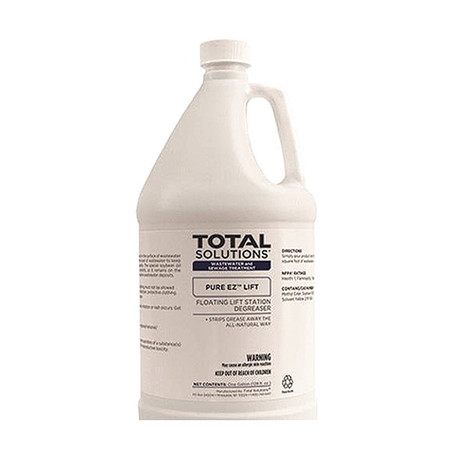 TOTAL SOLUTIONS Lift Station Degreaser, 5 Gal Pail, Liquid, Green 7015005