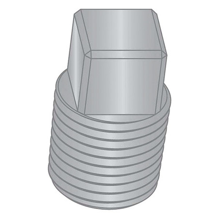 G.L. HUYETT Pipe Plug, 1/8", Square Head, Stnlss Steel PP-0125A31-SSPL