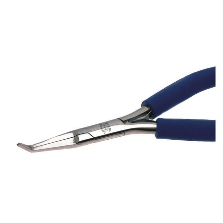 AVEN Pliers Bent, Nose, 5", Smooth Jaws 10312