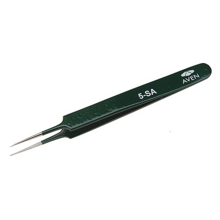 AVEN Tweezers, Ez Pick, Pattern 5-Sa, Green 18062EZ