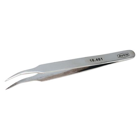 AVEN Tweezers, Gp Curved, 4-1/2" 18481