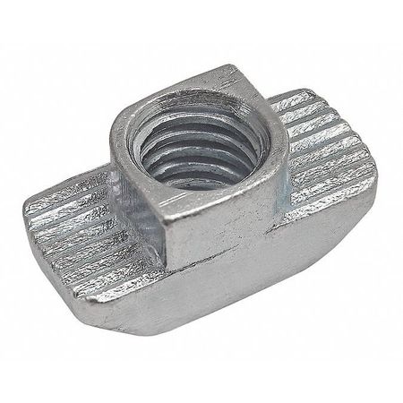 80/20 Drop In T-Nut M6 Slot8 Zinc Plated Steel 13119