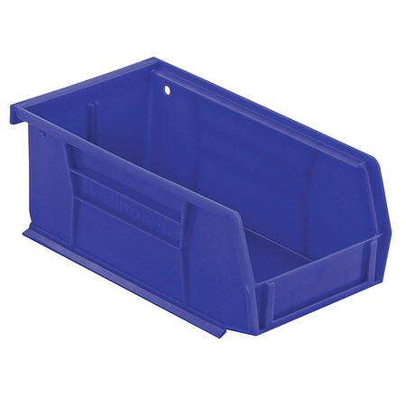 80/20 Not Specified Storage Bin, Plastic, 104.78mm W, 76.20mm H, 187.33mm L, Blue 65-2240-BLU