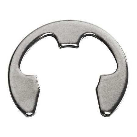 G.L. HUYETT External-E E-Clip, Stainless Steel Passivated Finish, 5 mm Shaft Dia DE-040-SS