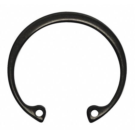 ROTOR CLIP Internal Retaining Ring, Steel, Black Phosphate Finish, 0.563 in Bore Dia. HO-056