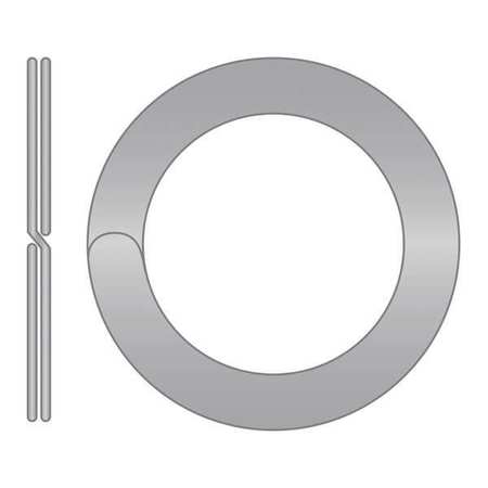G.L. HUYETT Internal Retaining Ring, Stainless Steel, Plain Finish, 0.670 in Bore Dia. SRS-0526