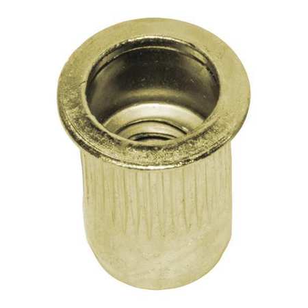 AVK Rivet Nut, M8-1.25 Thread Size, 170.40 mm Flange Dia., 17.53 mm L, Steel BTI-ALS4T-8125-3.8/B