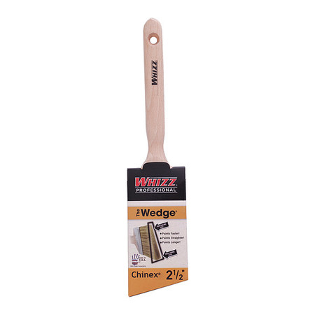 Whizz Professional 2-1/2" Angle Sash Paint Brush, Nylon Bristle 23025